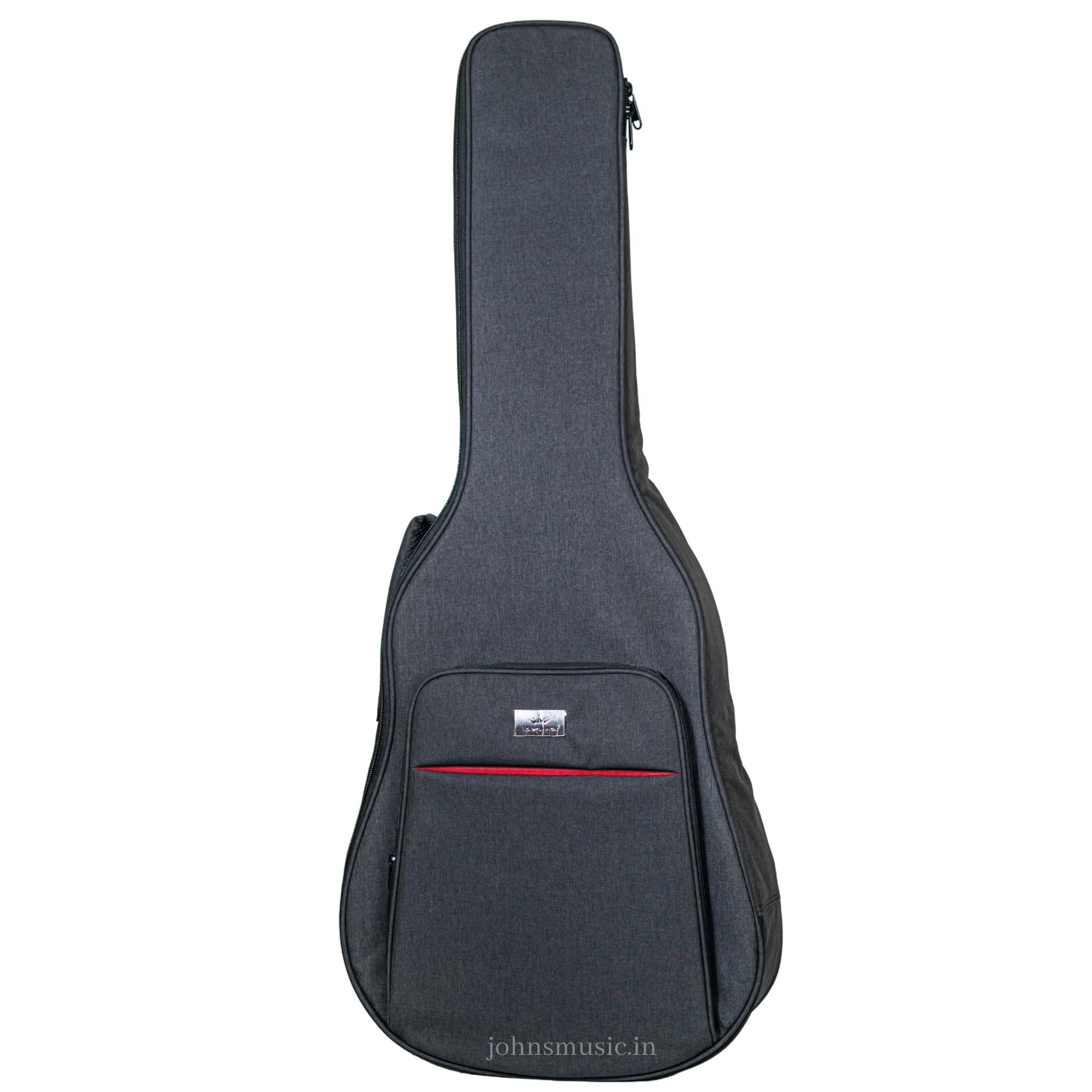 Kepma F series acoustic guitar bag double padded grey