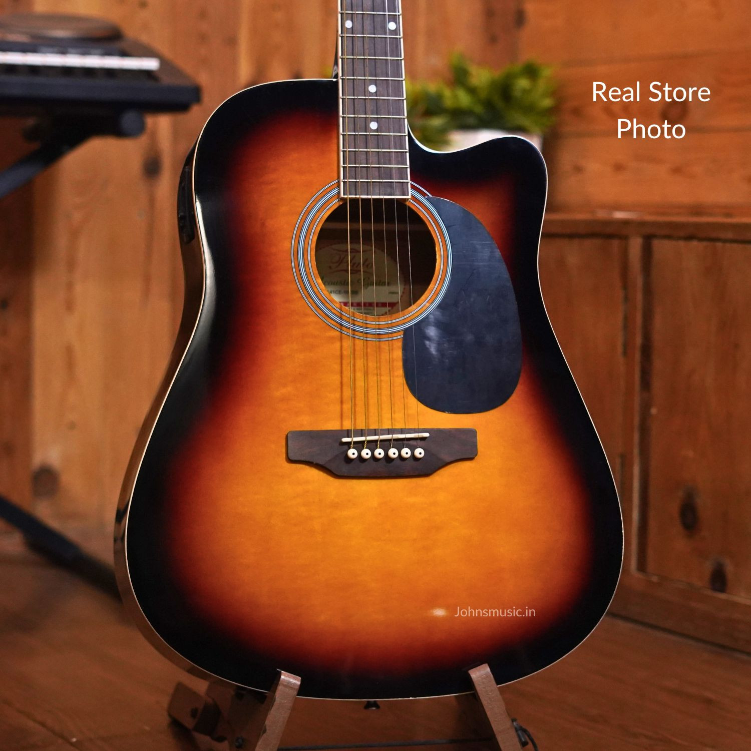 Pluto 41 inch jumbo beginner guitar price online in India