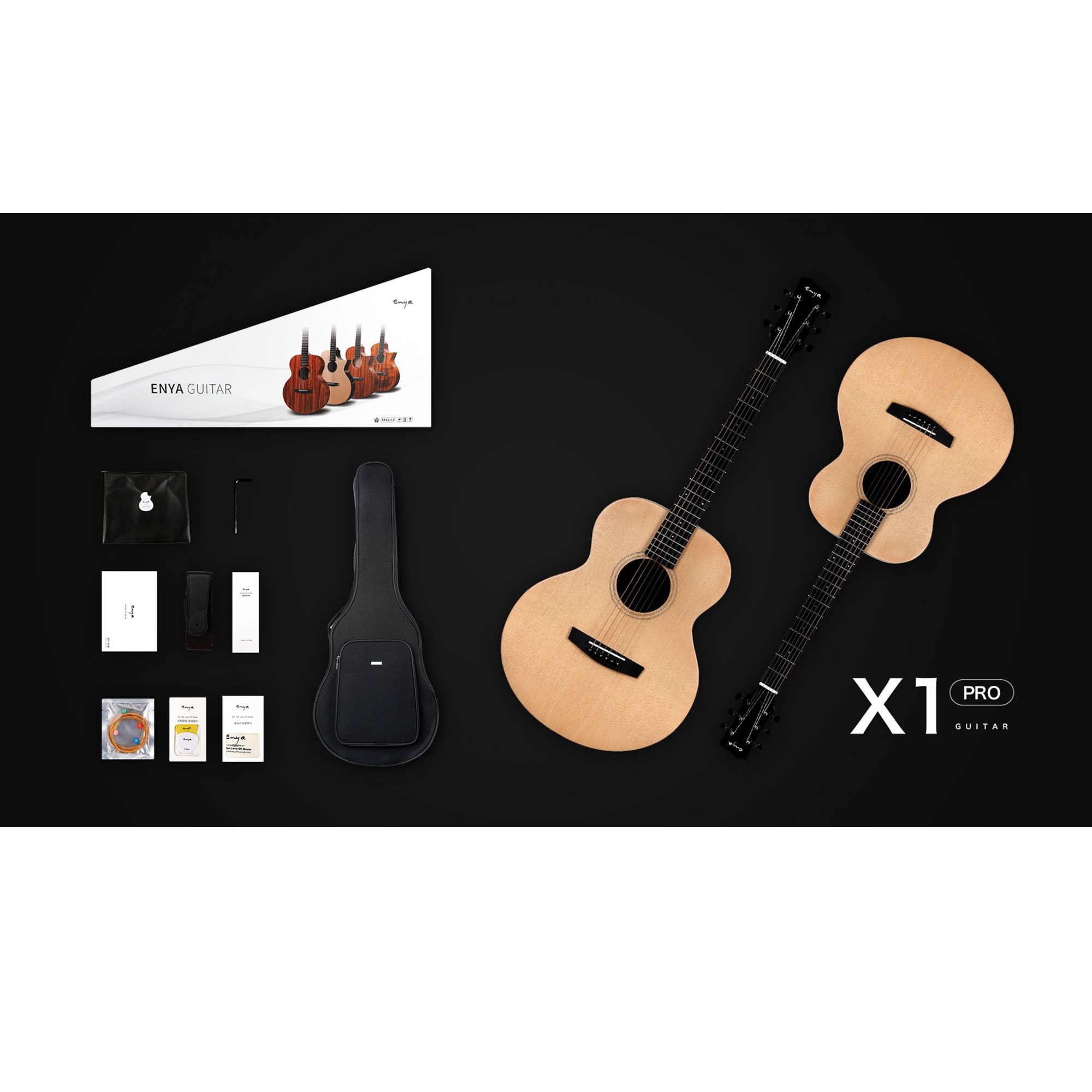 Enya EA-X1 PRO EQ 41 TransAcoustic Guitar