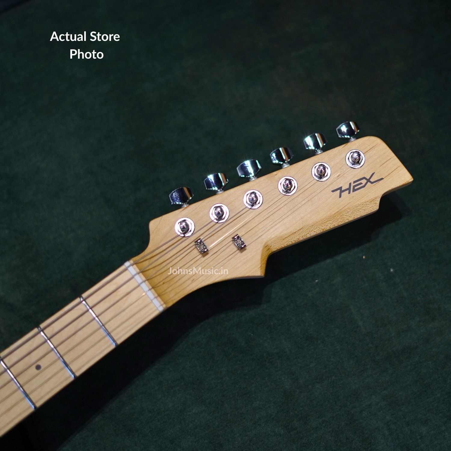 HEX E100s beginner strat electric guitar online price in India