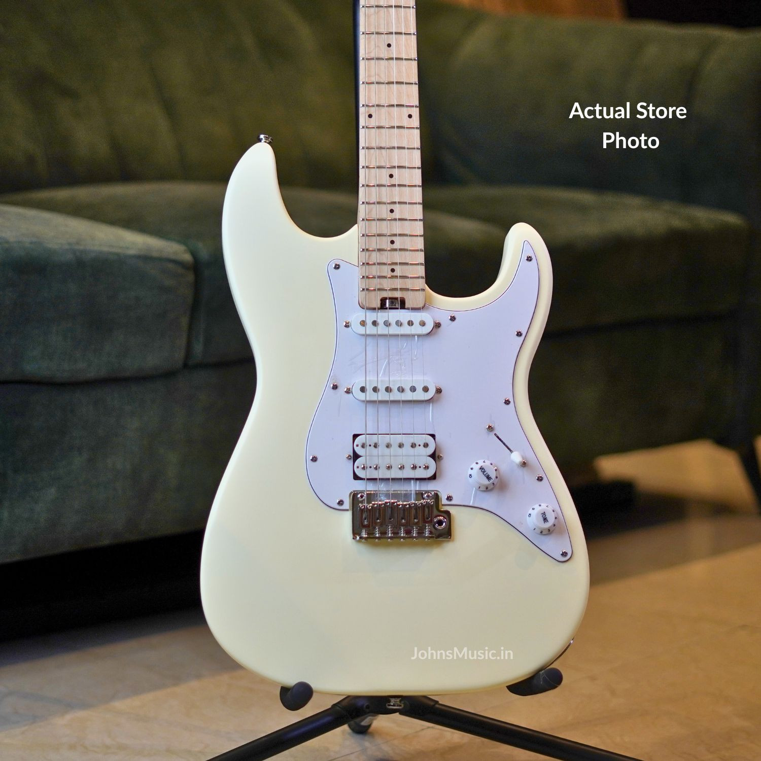 HEX E100s beginner strat electric guitar online price in India