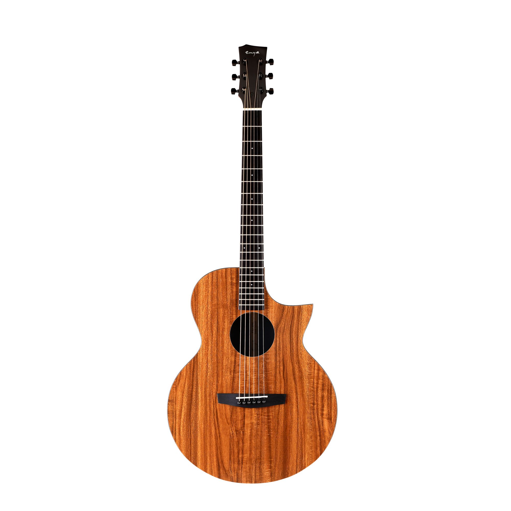 Enya EA-X1C EQ Acoustic Guitar- All Koa Finish