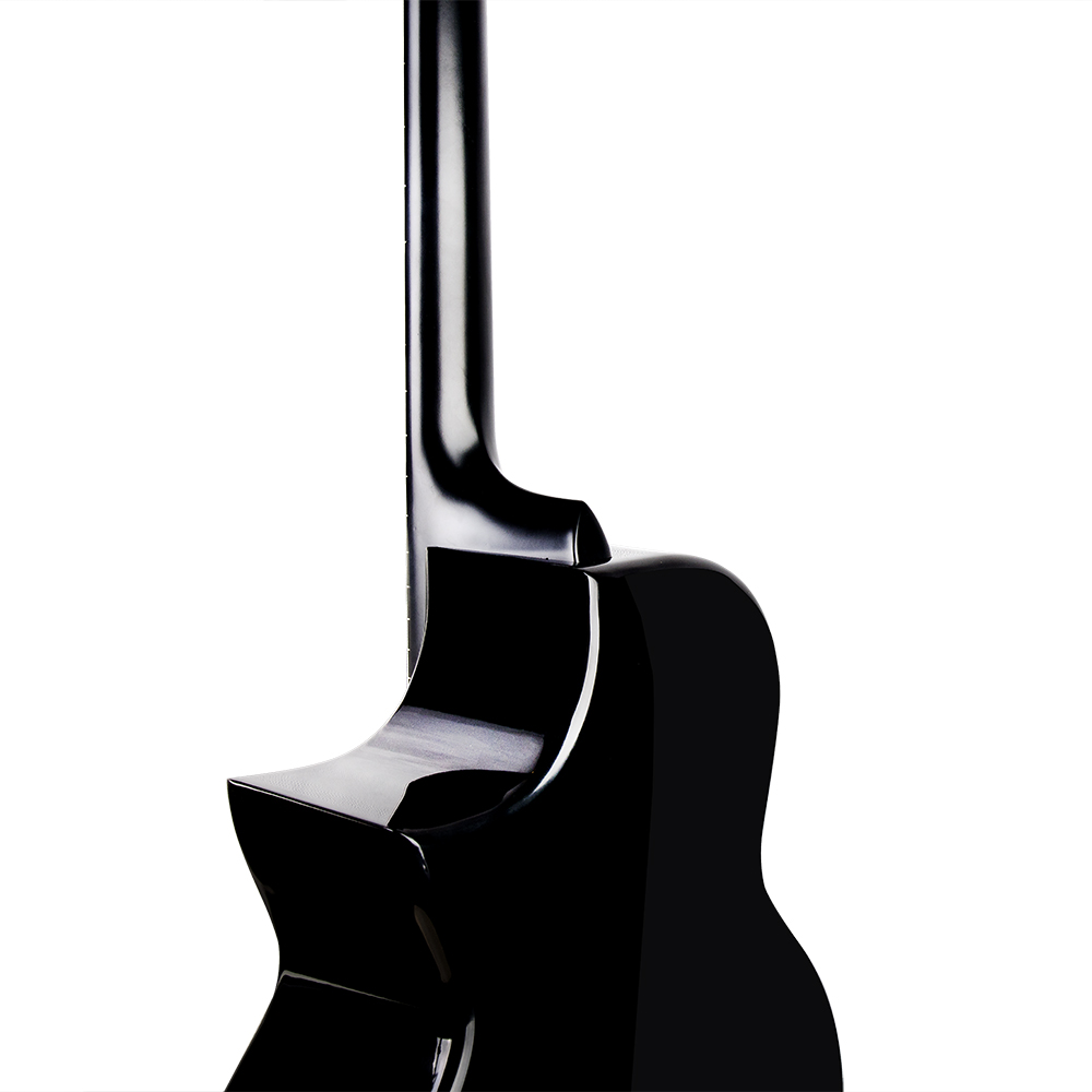 Enya EA-X4EQ TransAcoustic Guitar- Black Glossy with Hard case Online Price in India