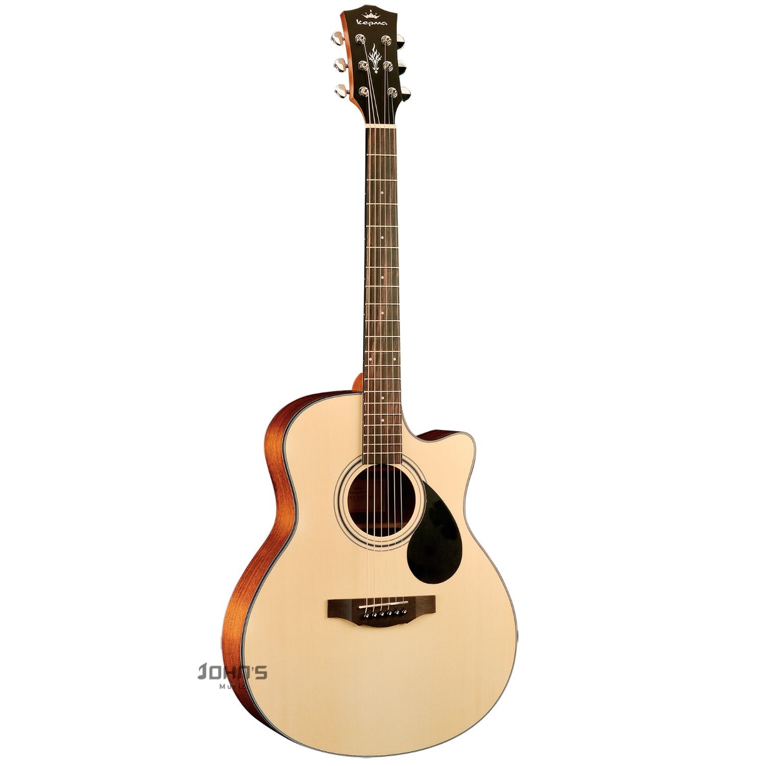 Kepma EAC Acoustic Guitar Natural