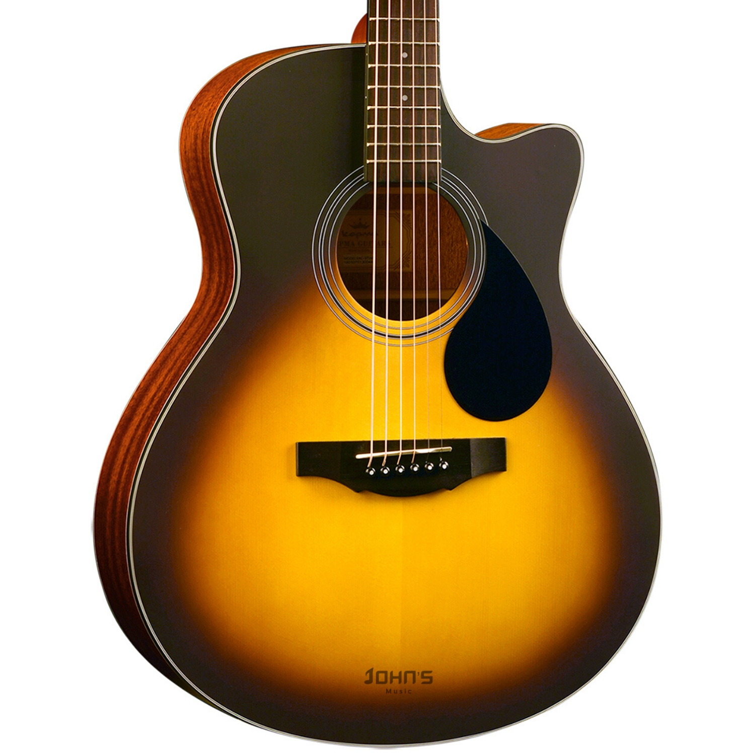Kepma EAC Acoustic Guitar Sunburst