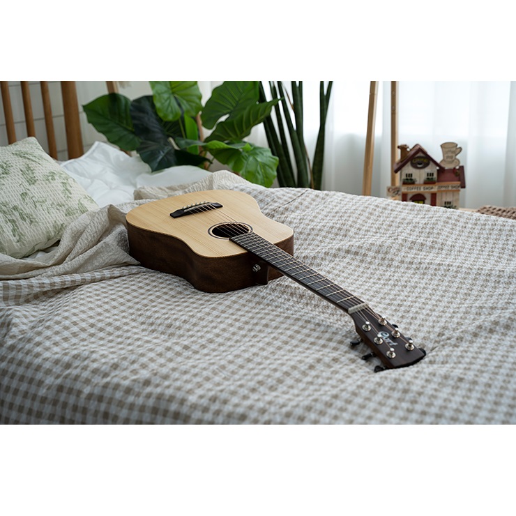 Cort Earth Mini E Adirondack Electro Acoustic Guitar Online price in India