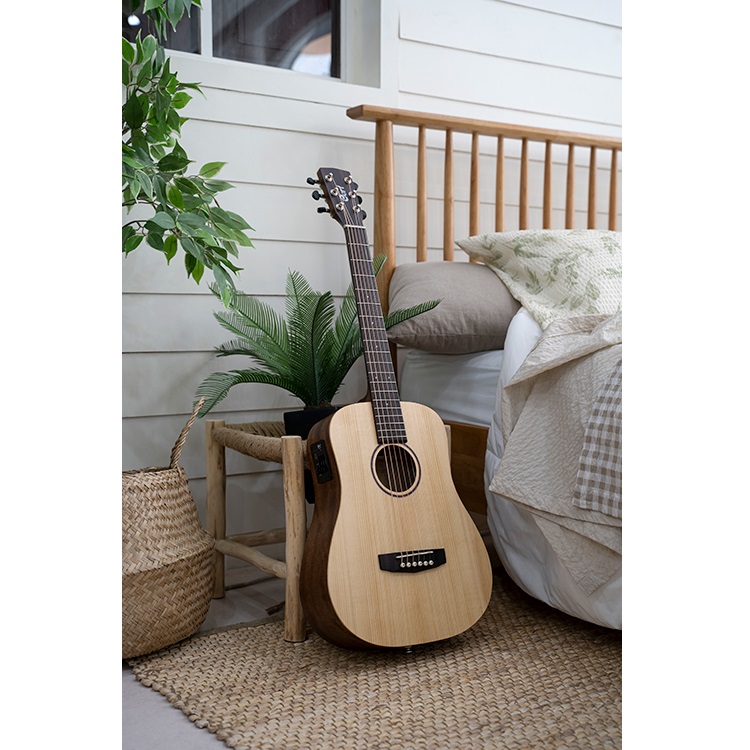 Cort Earth Mini E Adirondack Electro Acoustic Guitar Online price in India