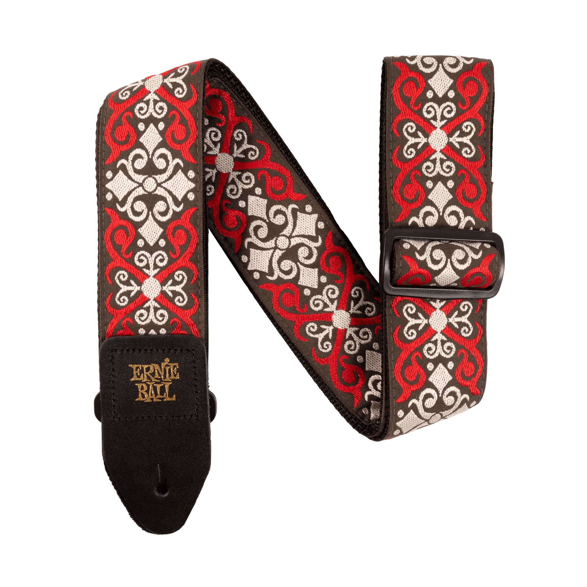 Ernie Ball 4695 RED TRELLIS JACQUARD STRAP Online price in India
