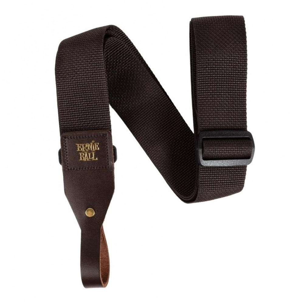 Image of Ernie Ball 5366 Polypro Acoustic Guitar Strap Brown