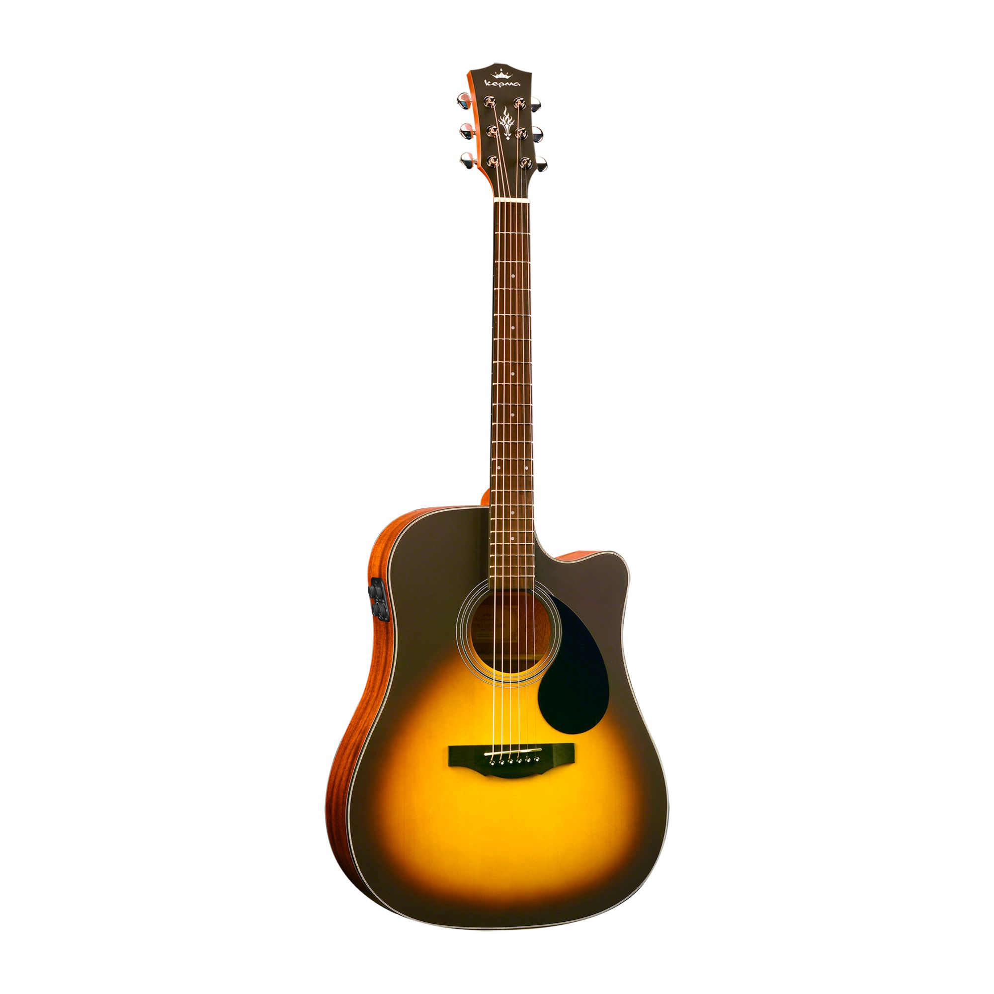 Kepma EDC-E TRANS K10 Semi - Acoustic Guitar Online price in India