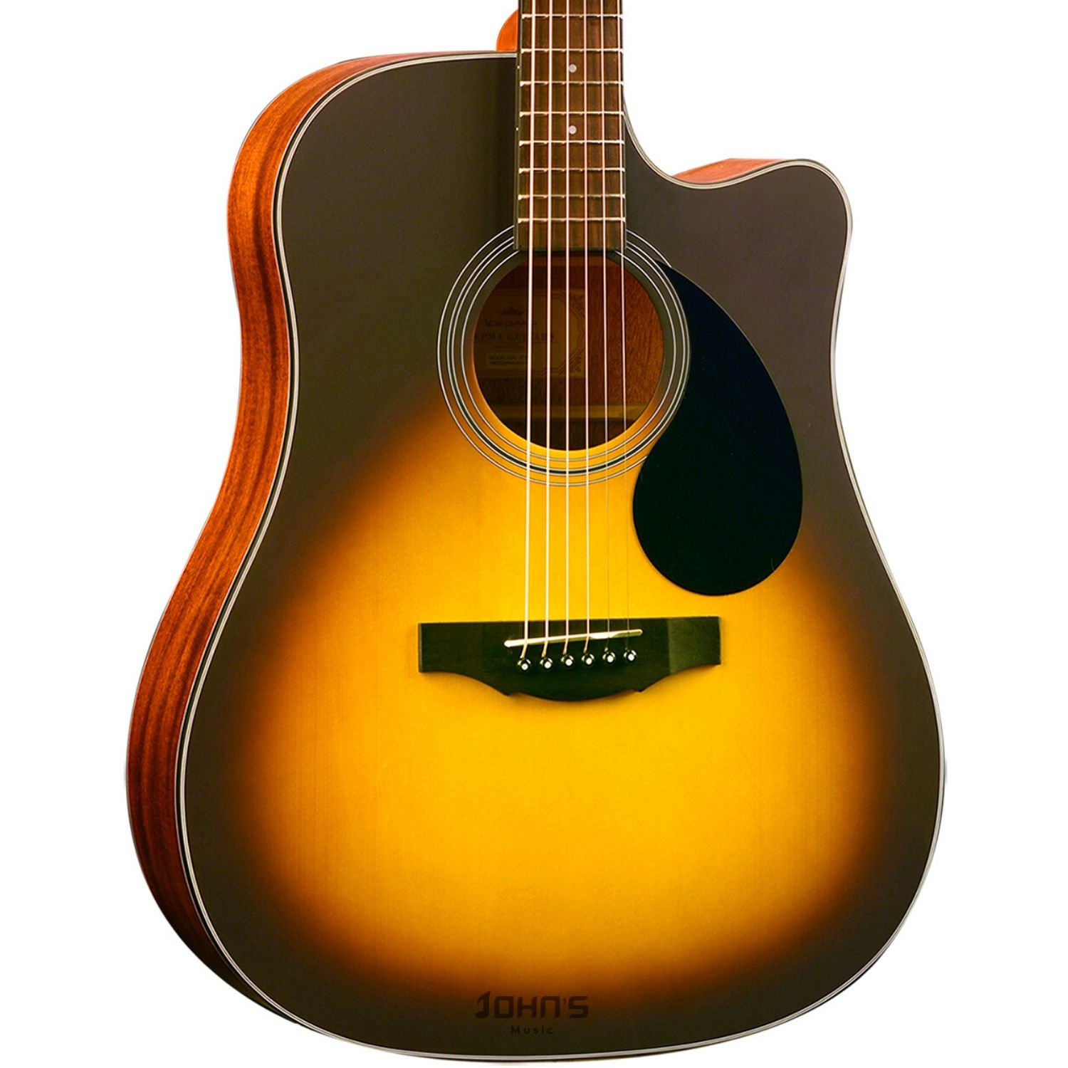Kepma EDC Acoustic Guitar Sunburst
