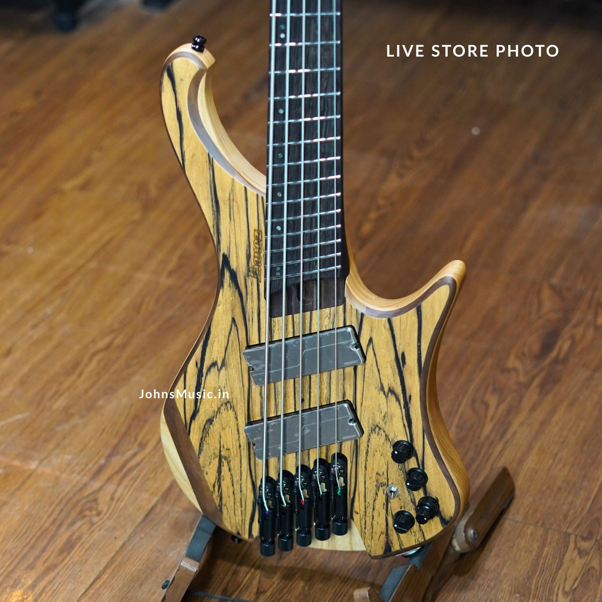 Ibanez EHB1675MS 5 String Multi Scale Ergonomic Headless Bass Guitar online in India at johnsmusicin at the lowest price Online price in India