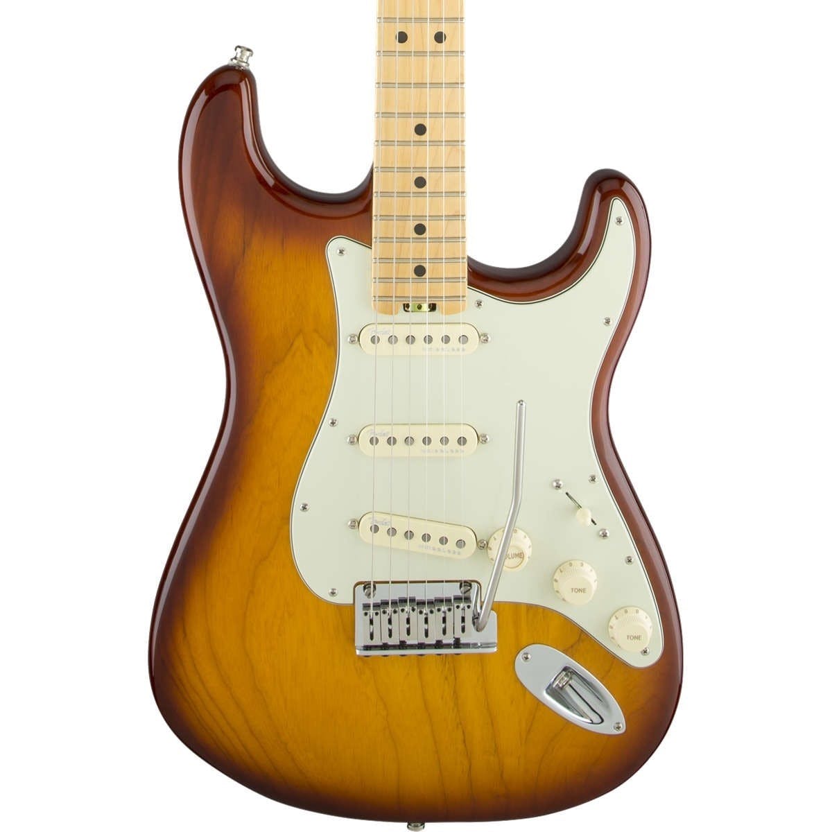 Fender American Elite Strat Maple Fretboard in Tobacco Sunburst