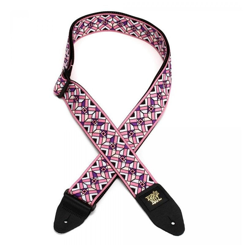 Ernie Ball 4658 Kaleidoscope Pink Jacquard Strap Online price in India