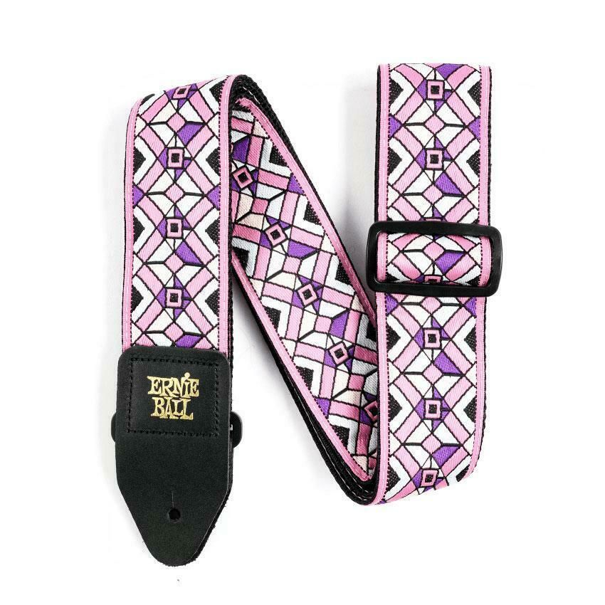Ernie Ball 4658 Kaleidoscope Pink Jacquard Strap Online price in India