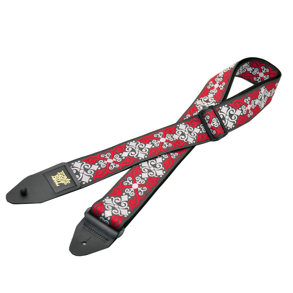 Ernie Ball 4695 RED TRELLIS JACQUARD STRAP Online price in India