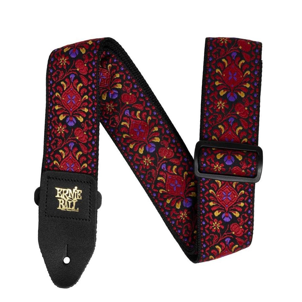 Ernie Ball 5369 Jacquard Crimson Royal Bloom online in India at johnsmusicin at the lowest price Online price in India