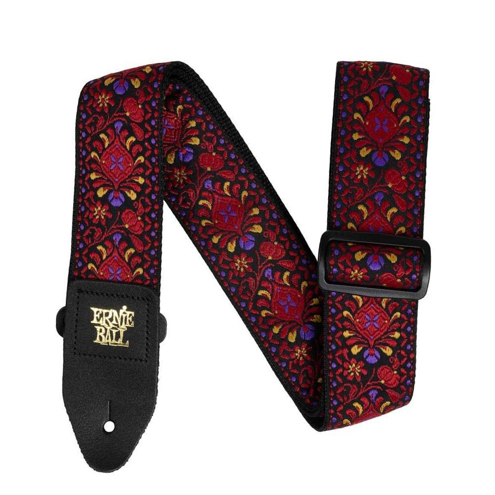 Image of Ernie Ball 5369 Jacquard Crimson Royal Bloom