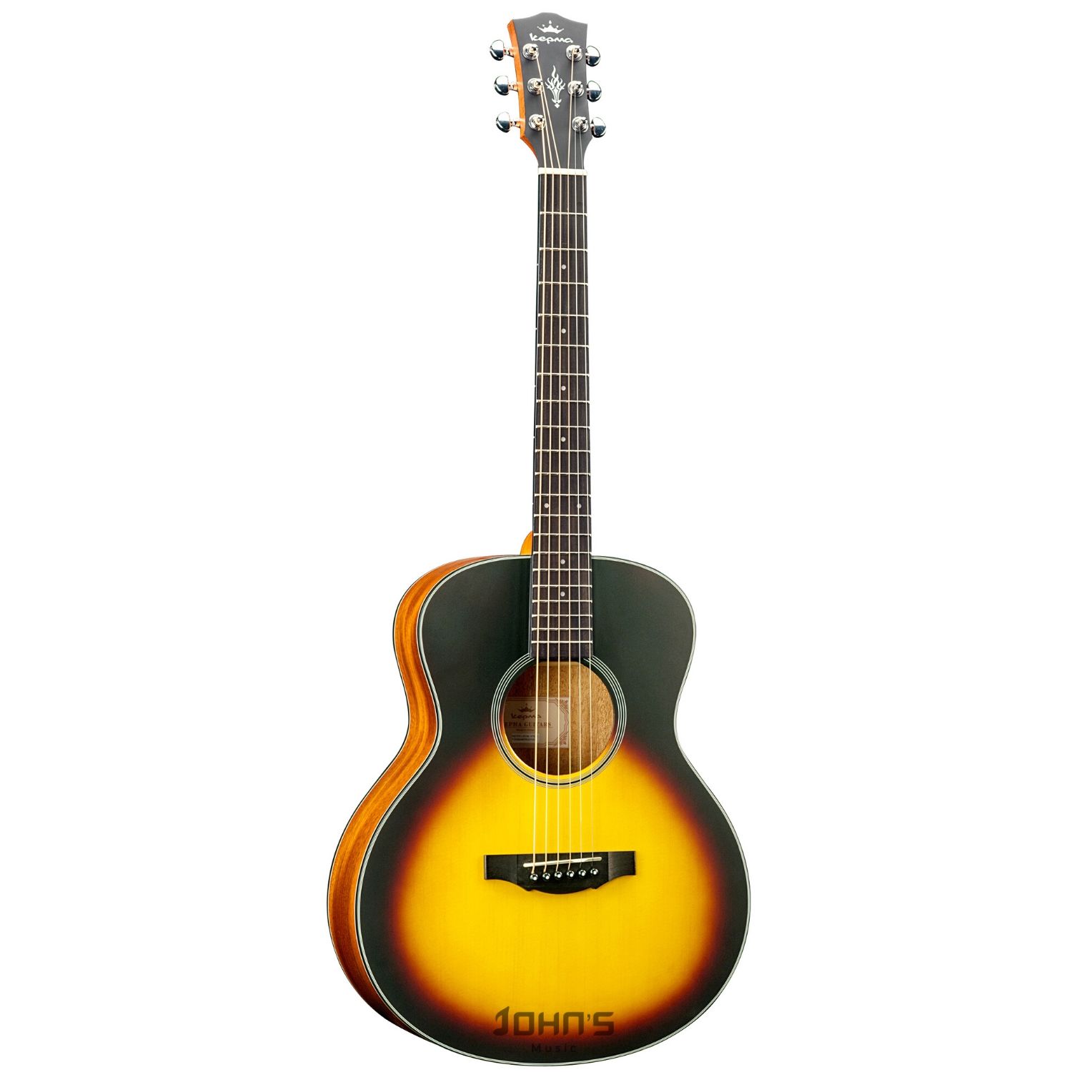 Kepma ES36E Travel Size Semi Acoustic Guitar