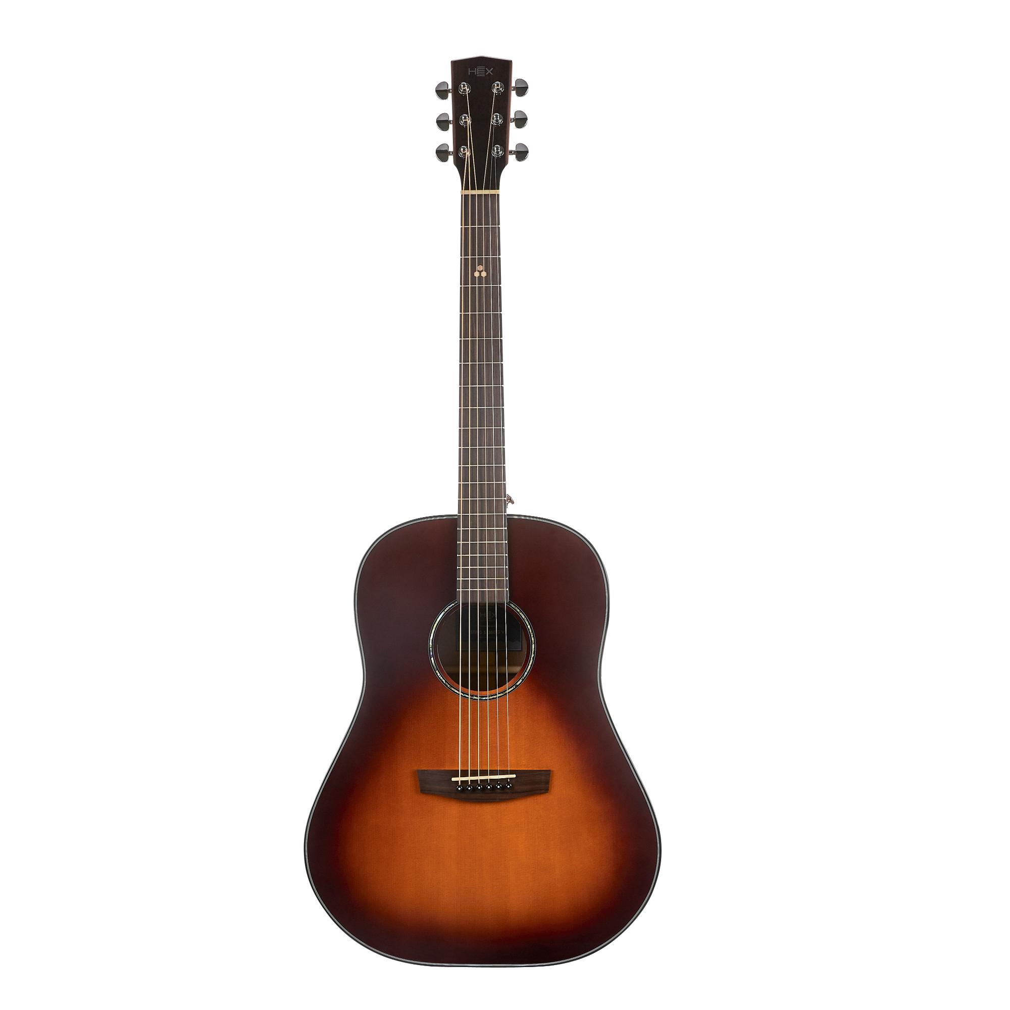 Hex SJ300VBG Vintage Burst Sting Series Acoustic Guitar Online price in India