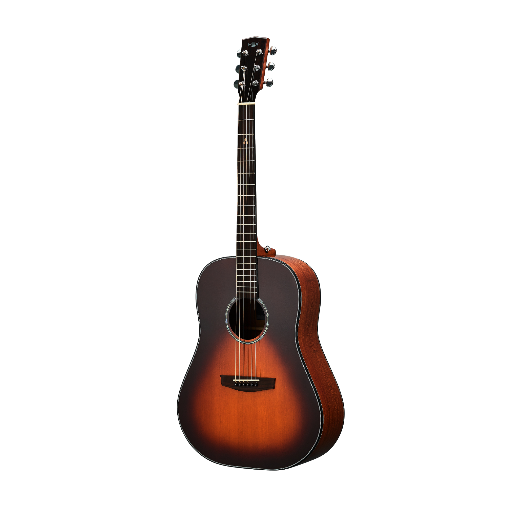 Hex SJ300VBG Vintage Burst Sting Series Acoustic Guitar Online price in India