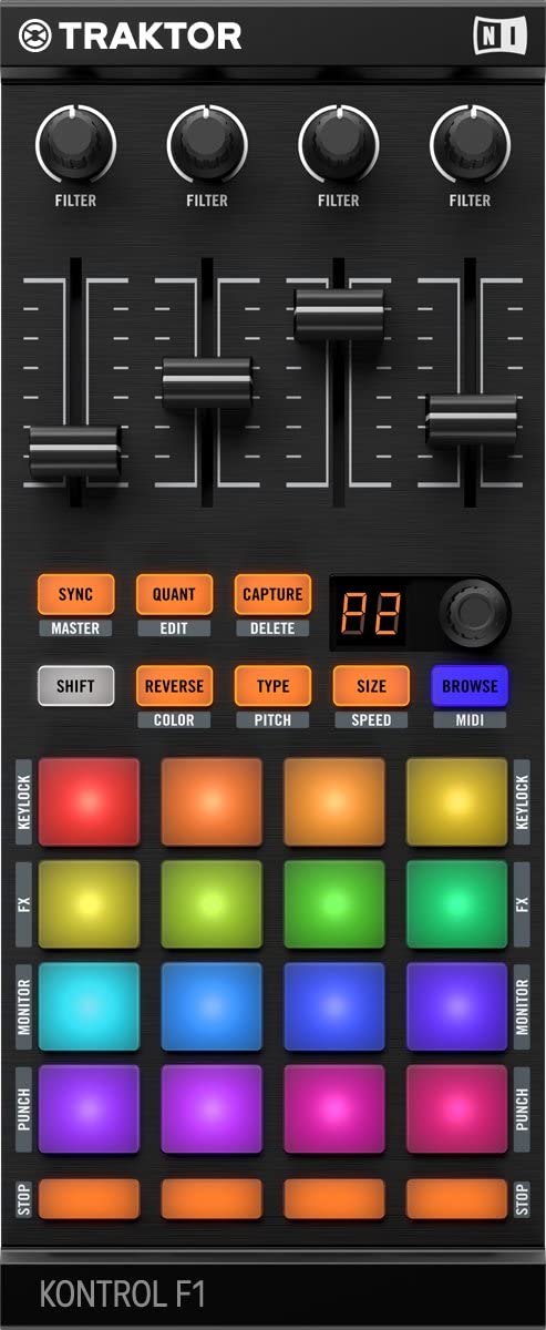 Native Instruments Traktor Kontrol F1 DJ Controller
