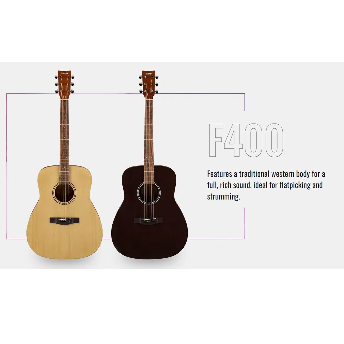 Yamaha F400 Acoustic Guitar Online price in India