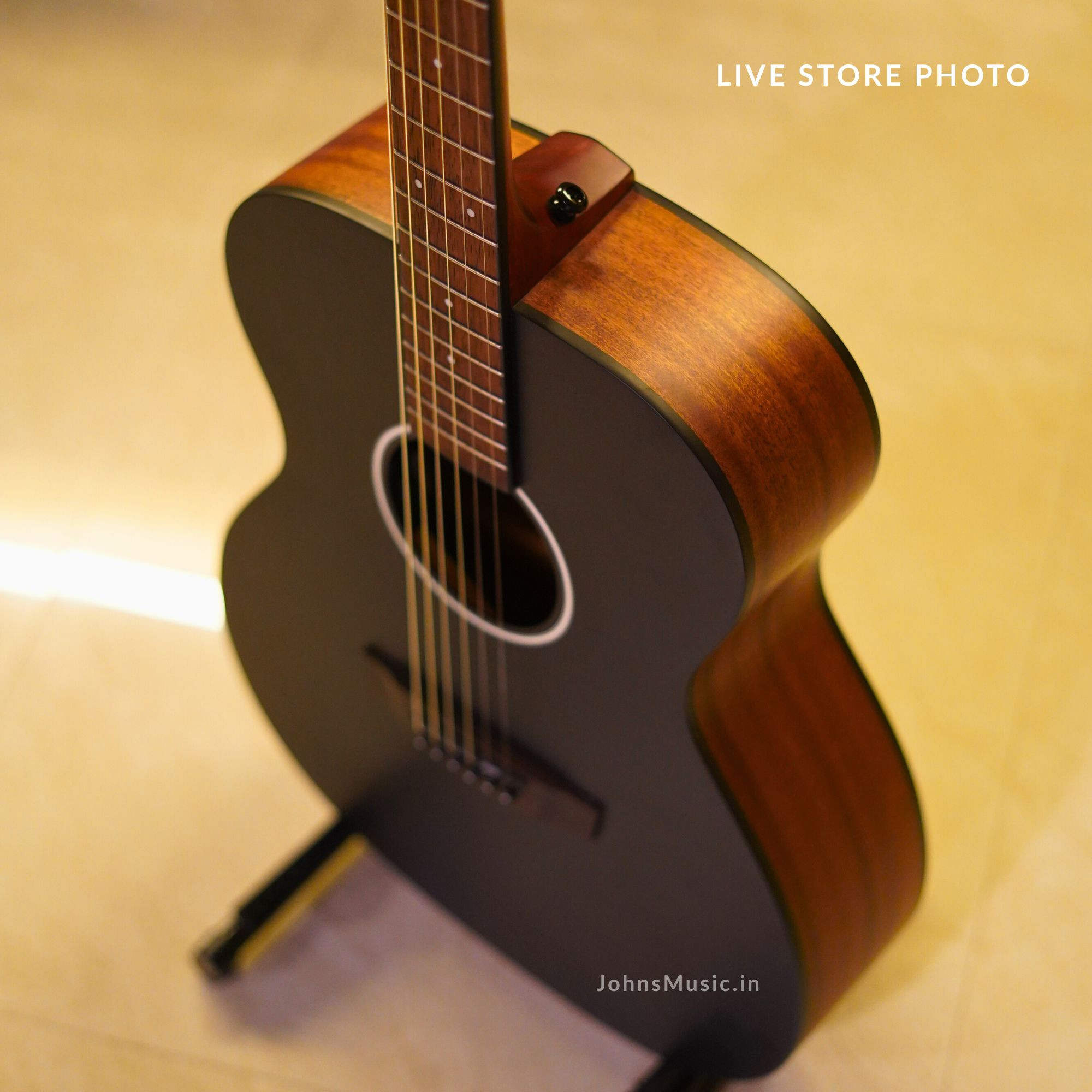 Hex F70M Semi acoustic guitar with fishman pickups online in India at johnsmusicin at the lowest price Hex F70M Semi acoustic guitar with fishman pickups Online price in India
