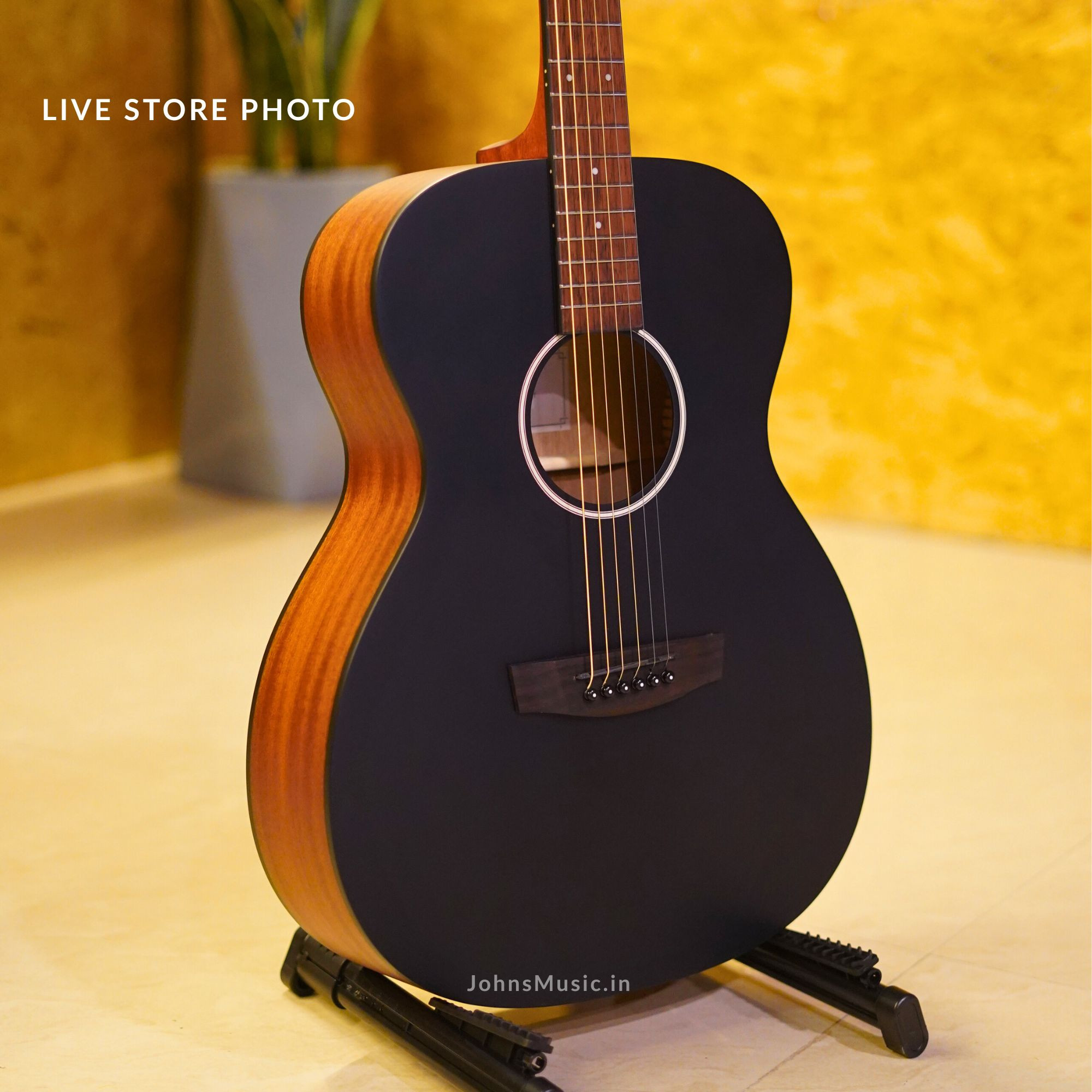 Hex F70M Semi acoustic guitar with fishman pickups online in India at johnsmusicin at the lowest price Hex F70M Semi acoustic guitar with fishman pickups Online price in India