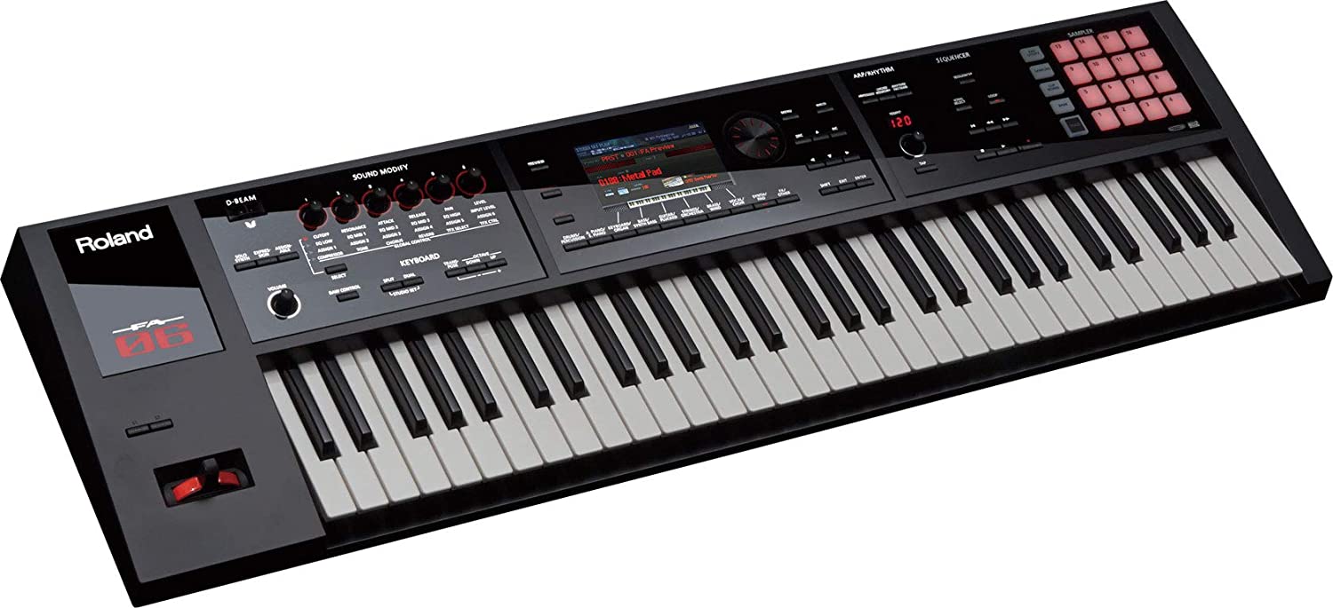 Roland FA-06B 61-key Music Workstation