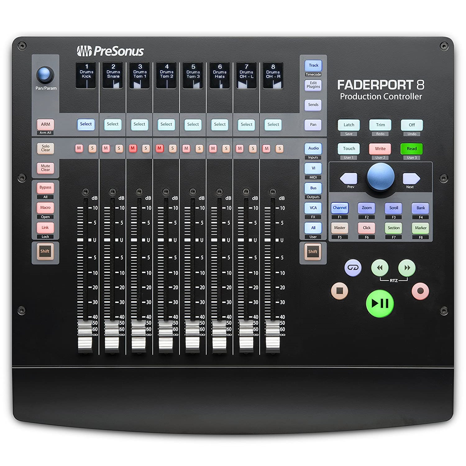 Presonus Faderport 8 8-Channel Mix Production Controller in India