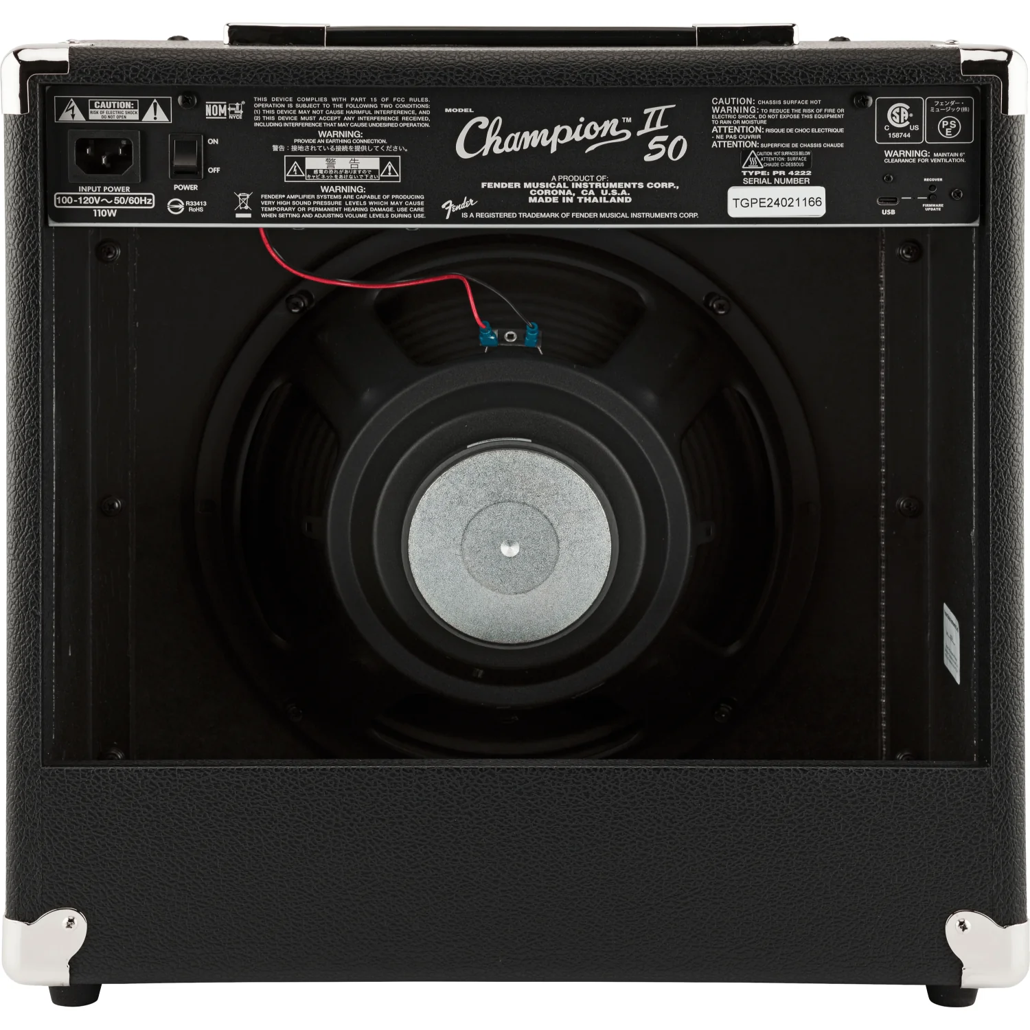Fender Champion II 50 50-Watt 1 x 12-inch Guitar Combo Amplifier online in India at johnsmusicin at the lowest price Online price in India