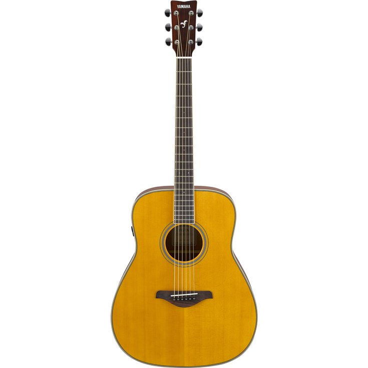 Yamaha FG-TA TransAcoustic Dreadnought Acoustic-Electric Guitar