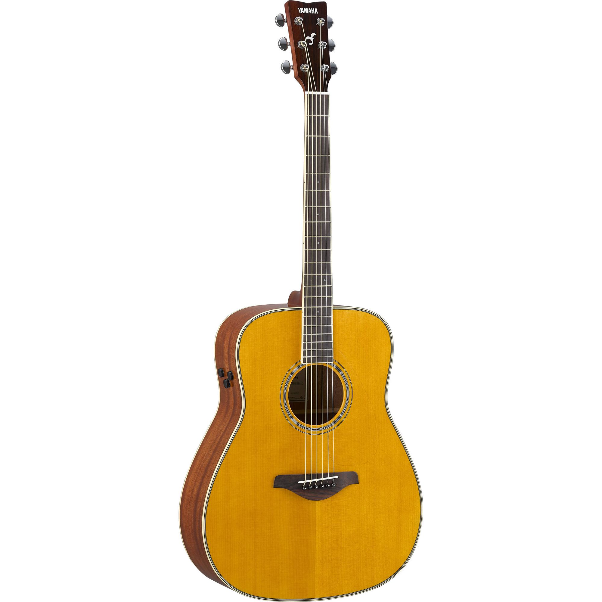 Yamaha FG-TA TransAcoustic Dreadnought Acoustic-Electric Guitar