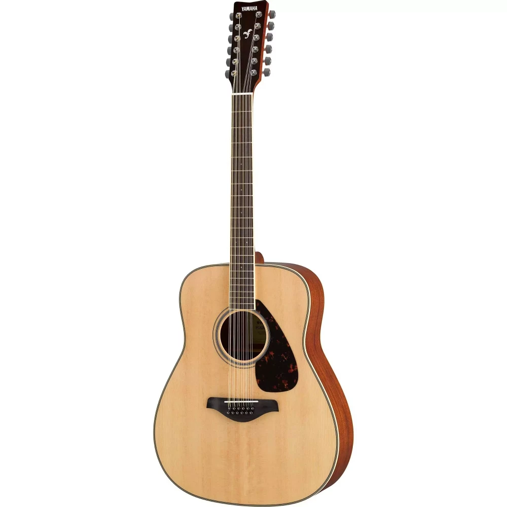 Image of Yamaha FG820 12 String Acoustic Guitar Natural