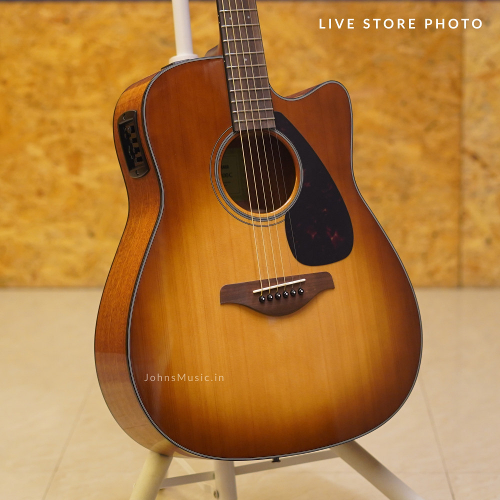 Image of Yamaha FGX800C Electro-Acoustic Guitar Sand Burst