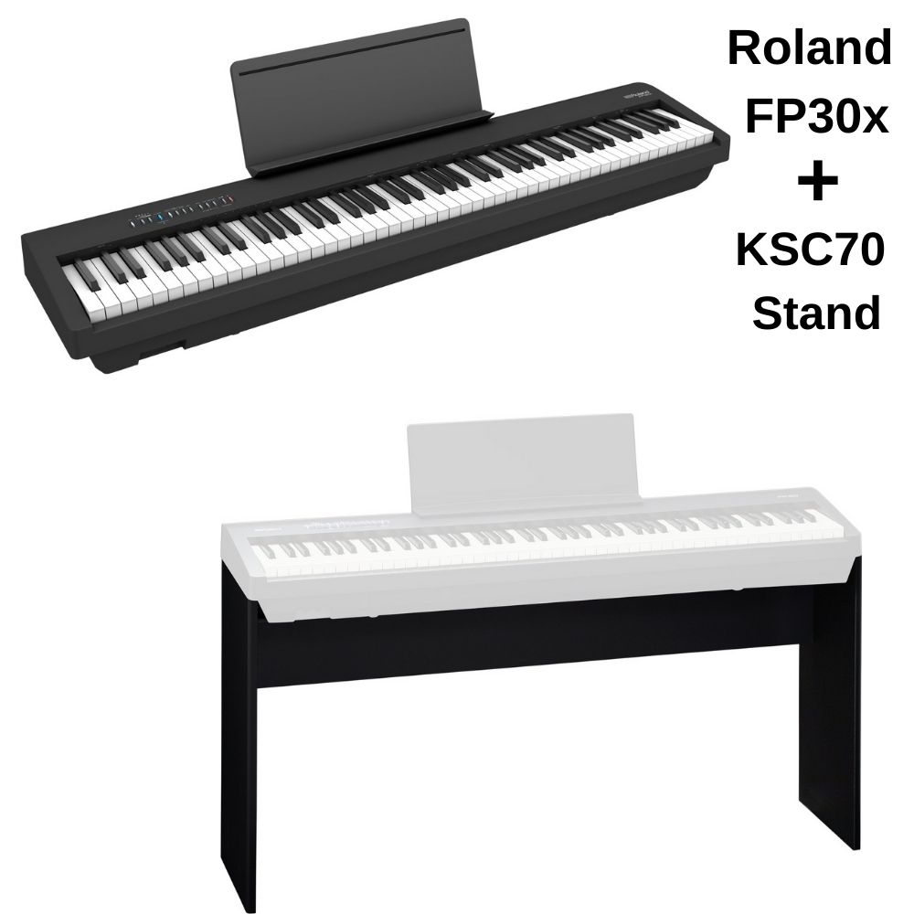 Roland FP-30X with KSC70 stand online price in India
