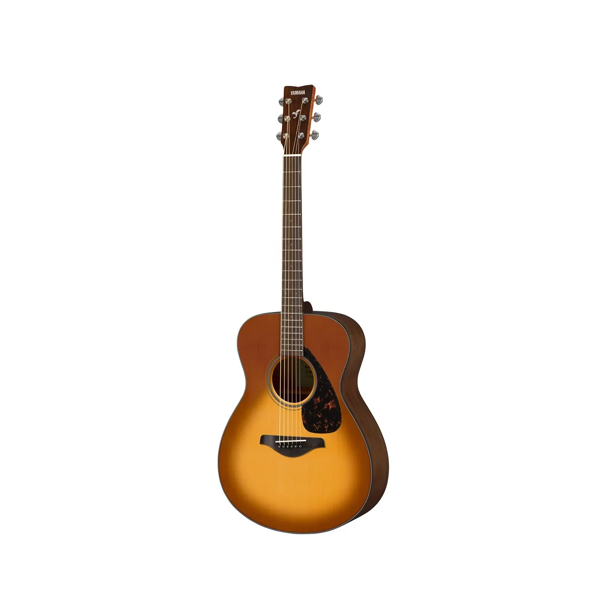 Yamaha FS800 Sand Burst Small Body Solid Top Acoustic Guitar online in India at johnsmusicin at the lowest price Online price in India