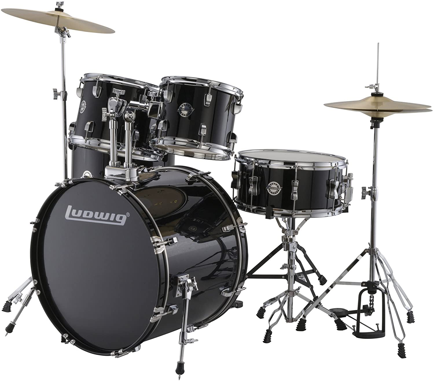 ludwig accent fuse acoustic drumkit