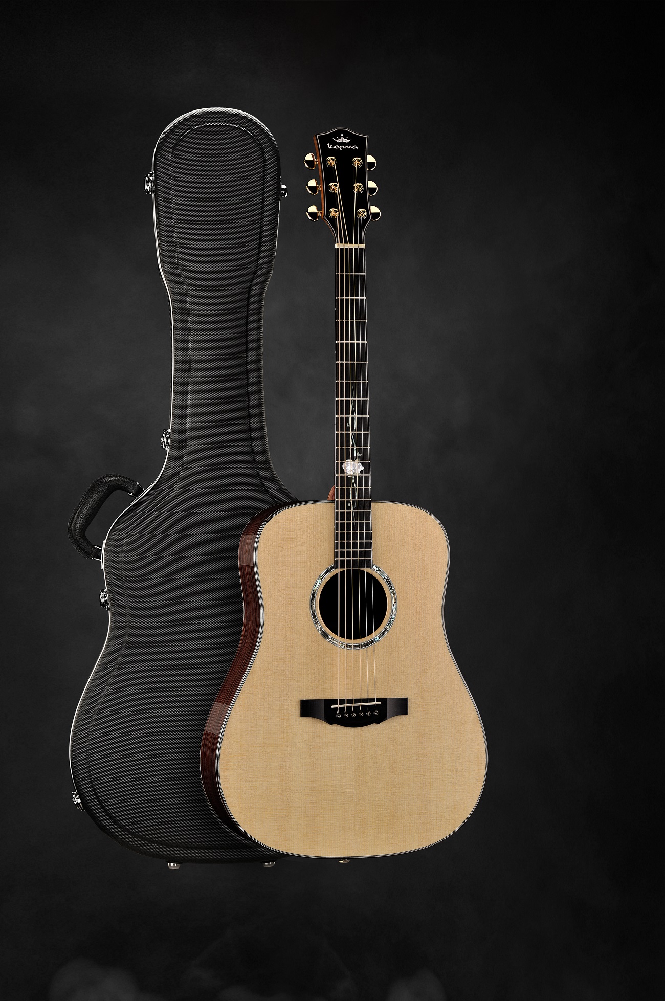 Kepma G1e Semi Acoustic Guitar
