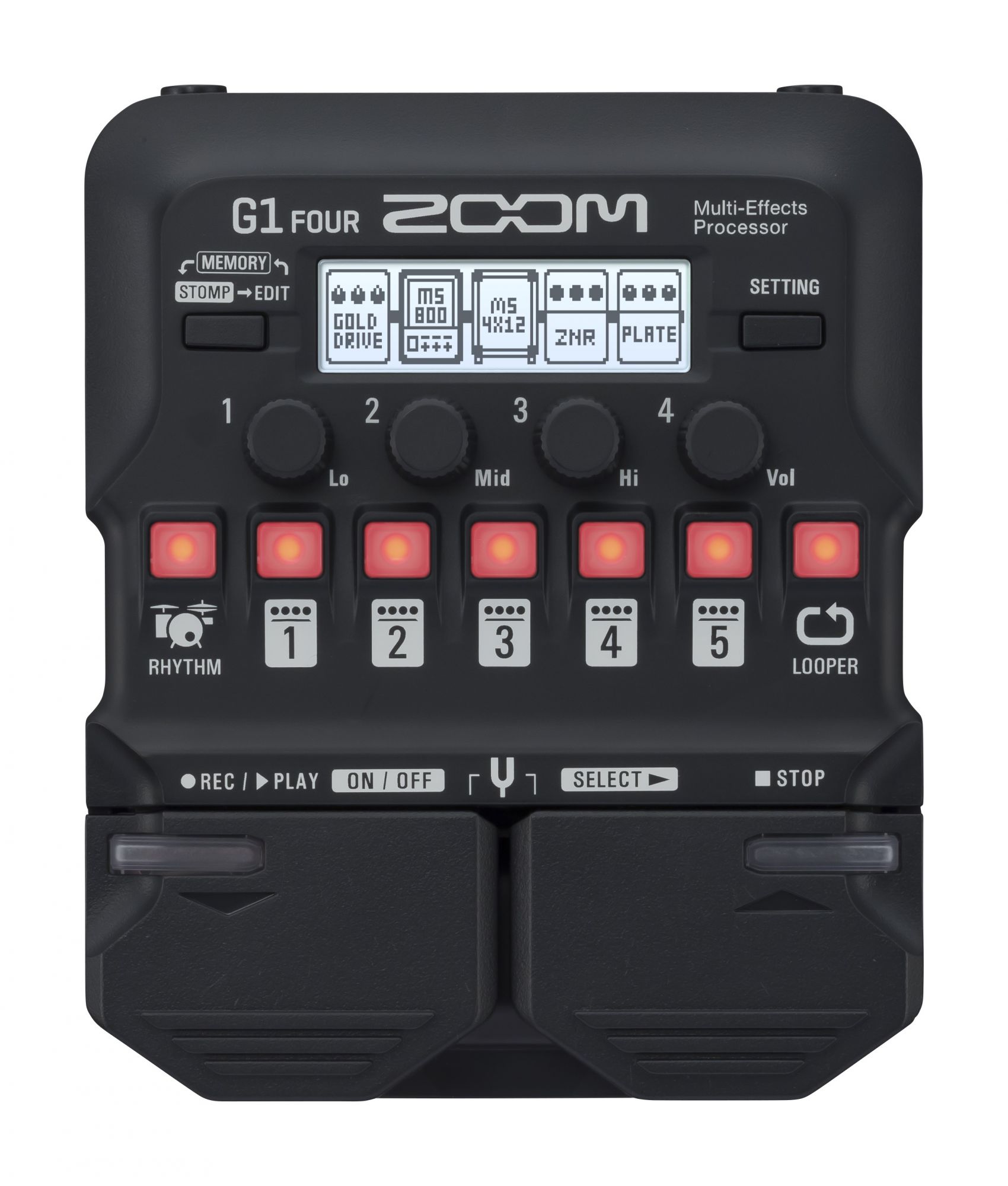 Zoom G1Four guitar processor
