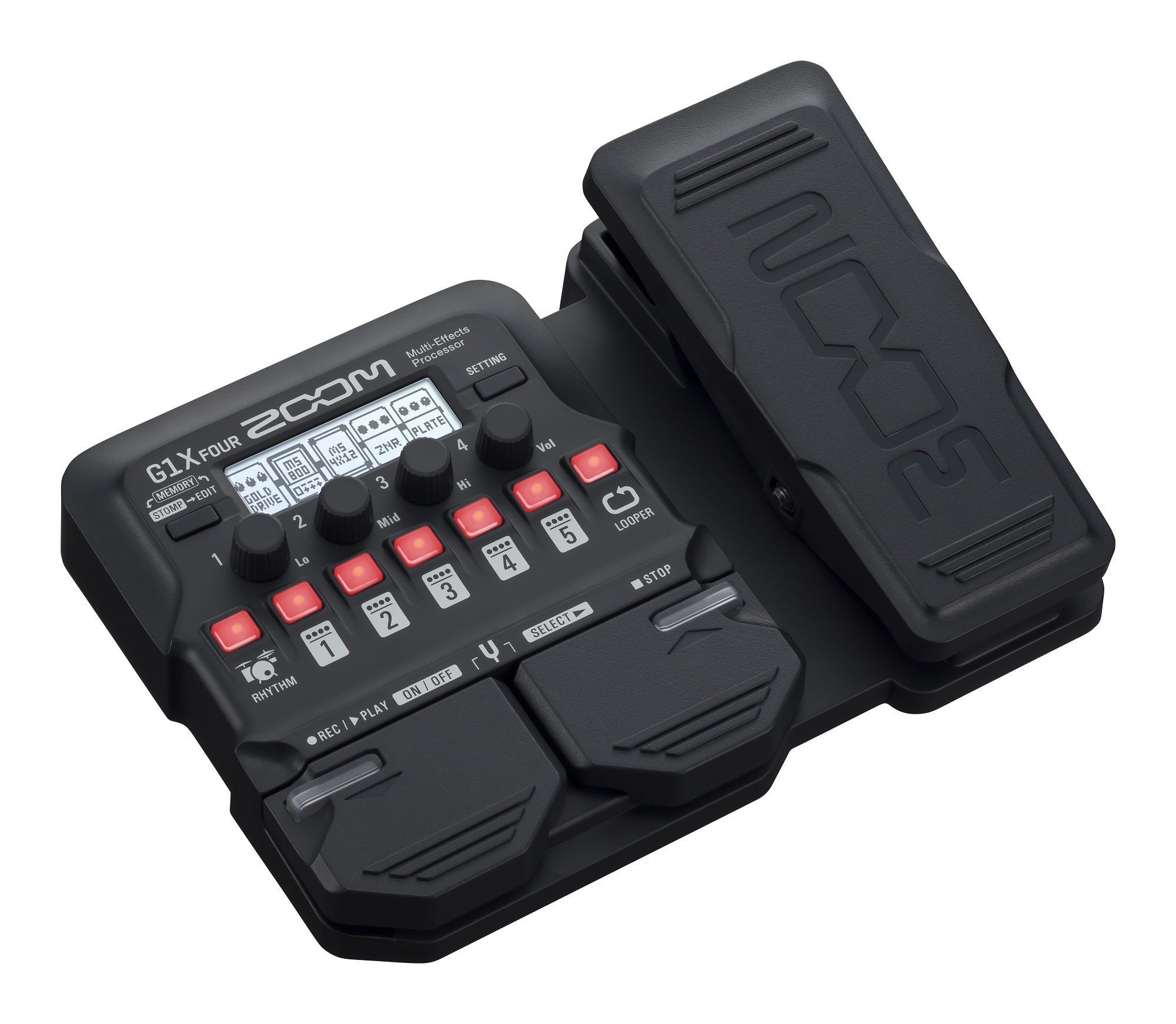 Zoom G1X FOUR Multi-effects Processor with Expression Pedal