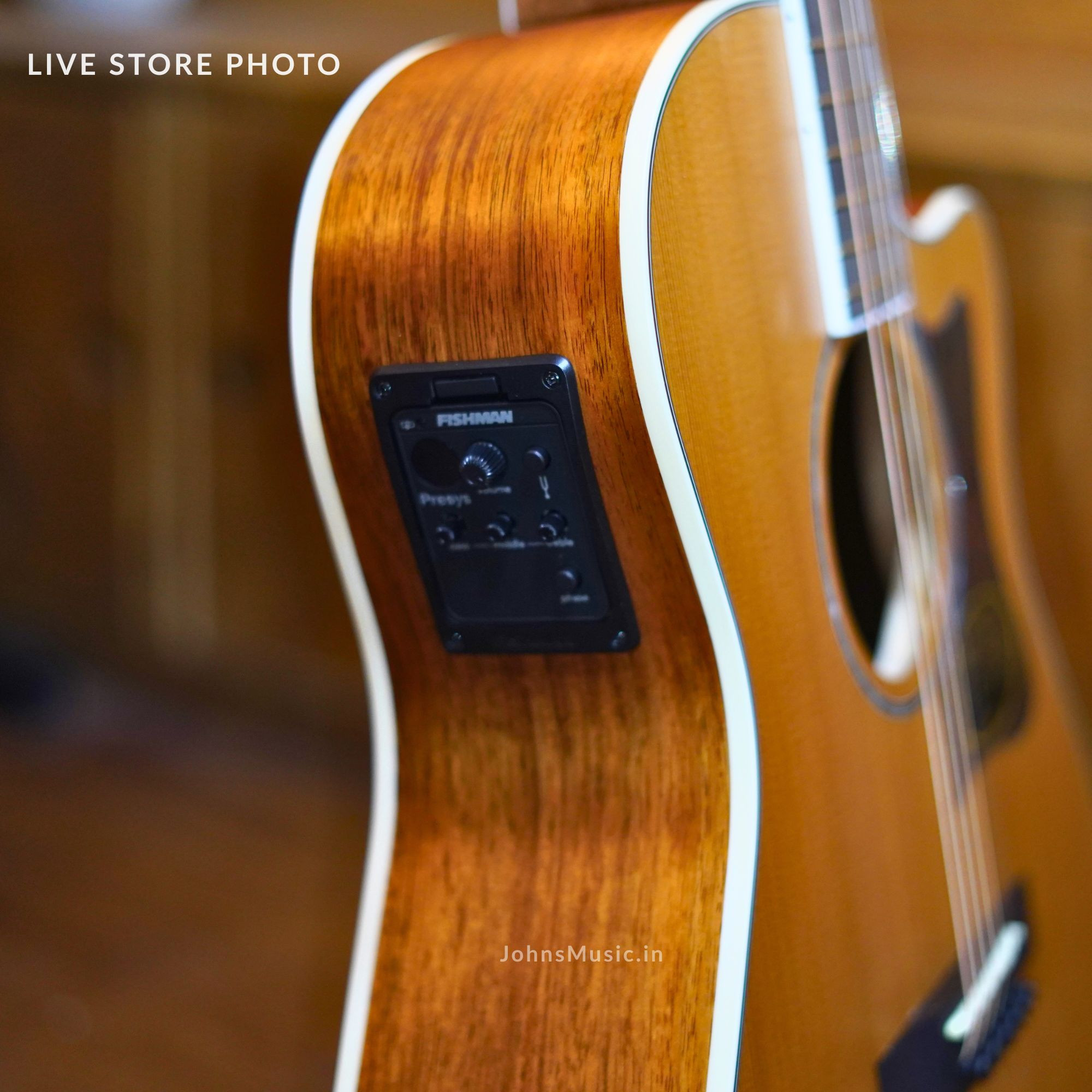 Cort GA5F acoustic guitar with Fishman pickkup indual