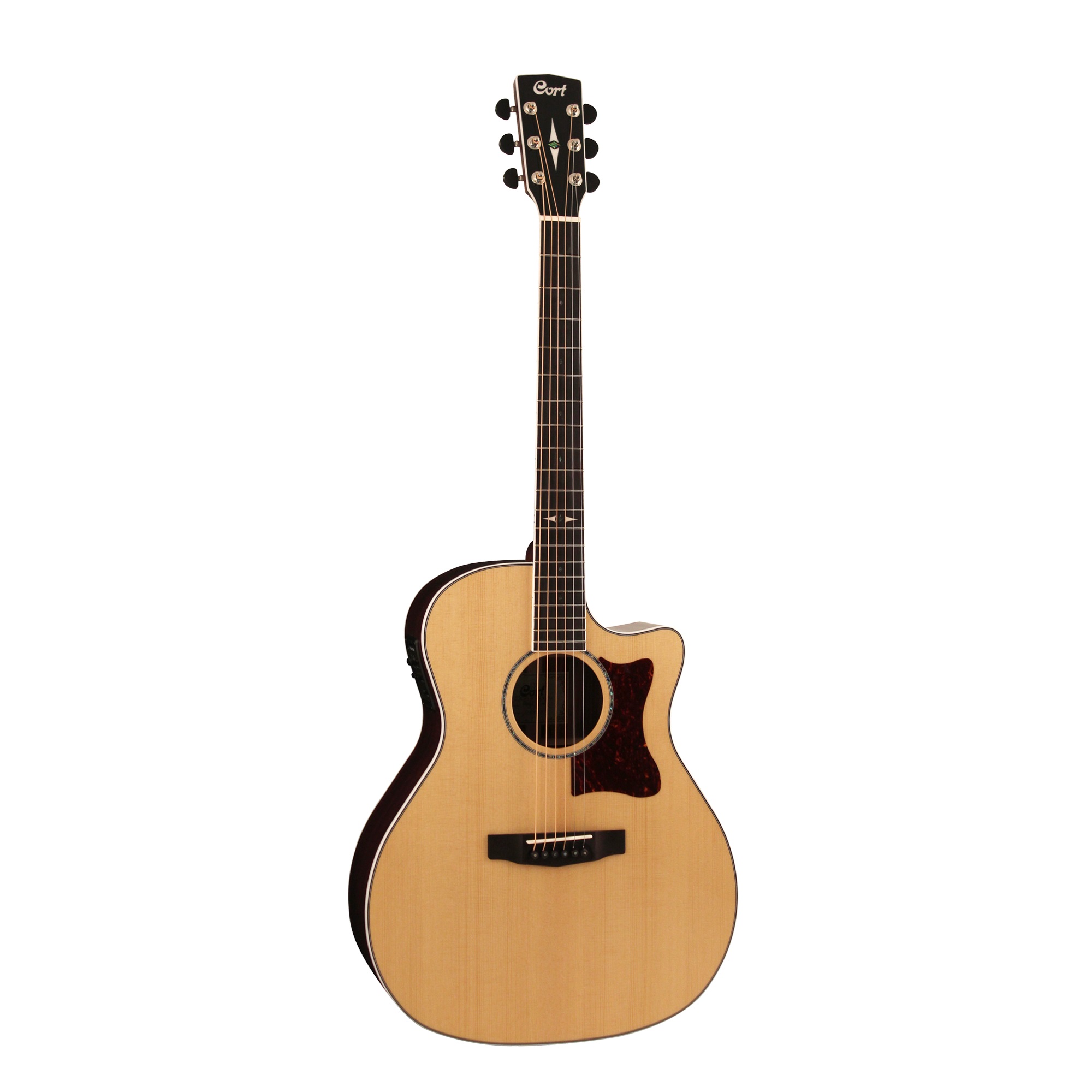 Cort GA5F-PF Electro Acoustic Guitar Online price in India