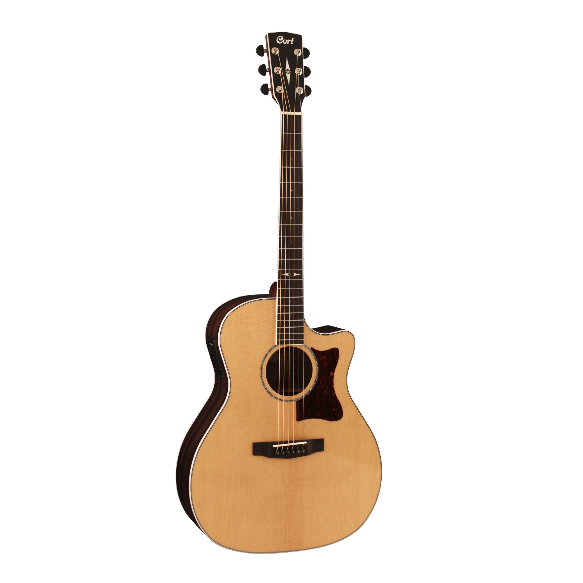 Cort GA5F-ZR Electro Acoustic Guitar Online price in India