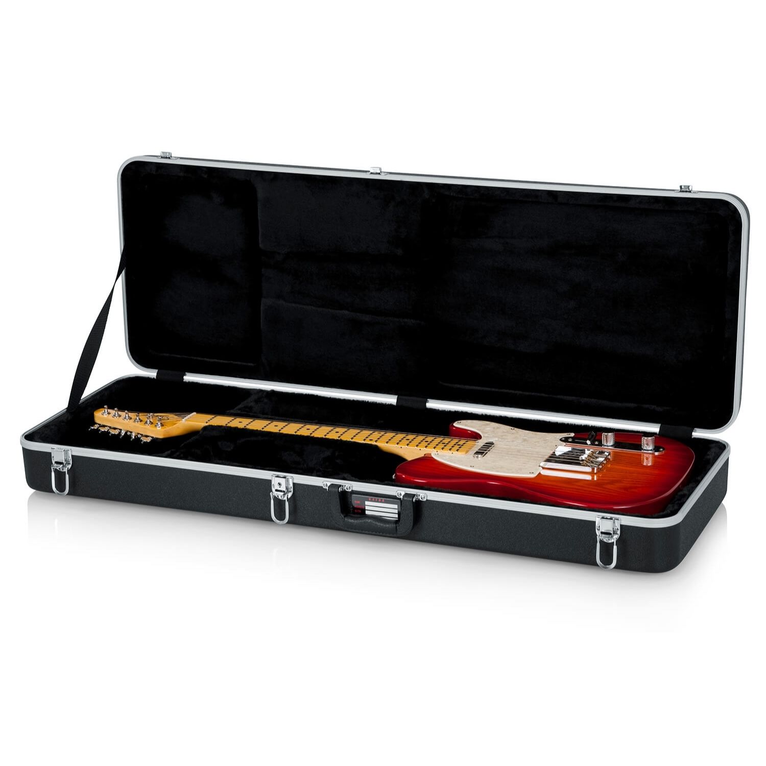 Gator GC-ELECTRIC-A Deluxe ABS Molded Case for Double-cutaway Electric Guitar