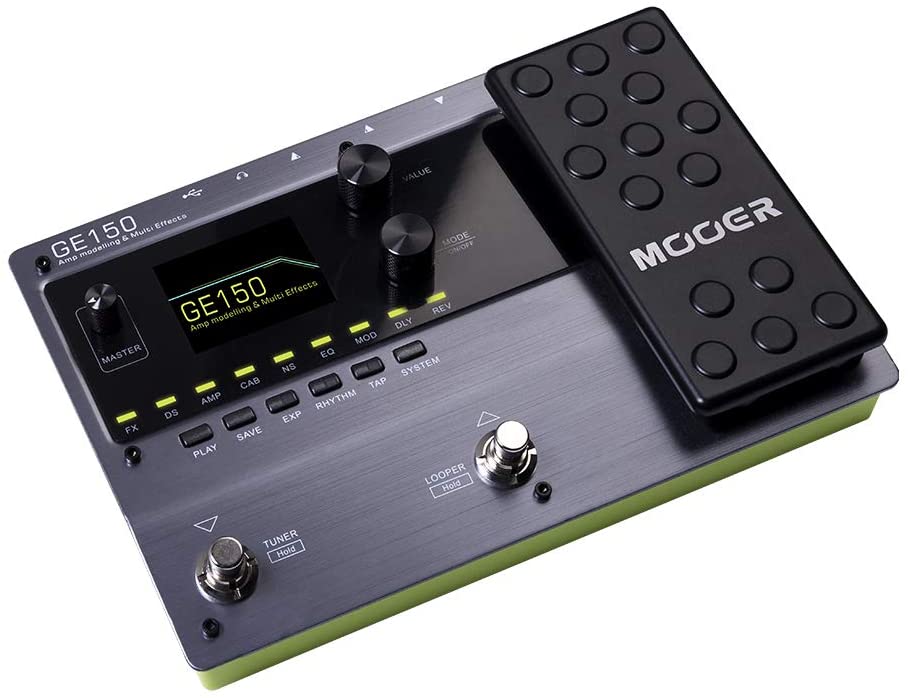 MOOER GE150 Electric Guitar Amp Modelling Multi Effects Pedal