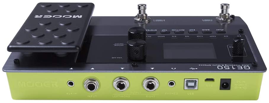 MOOER GE150 Electric Guitar Amp Modelling Multi Effects Pedal