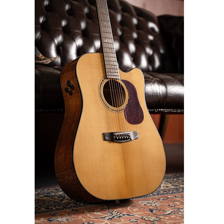 Cort GOLD-DC6 6 String Electro Acoustic Guitar Online price in India