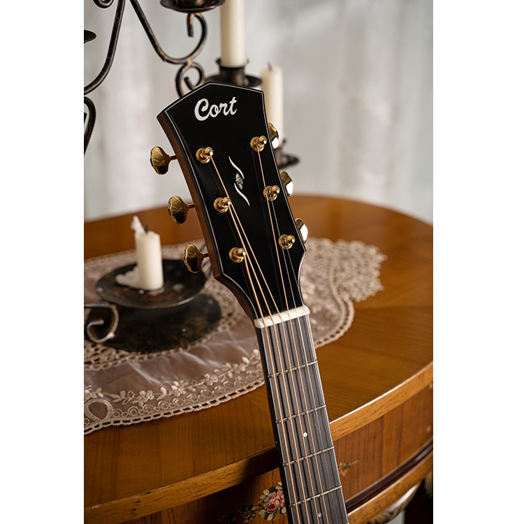 Cort GOLD-DC6 6 String Electro Acoustic Guitar Online price in India